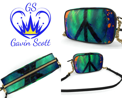 Gavin Scott Deluxe Leather Camera Bag