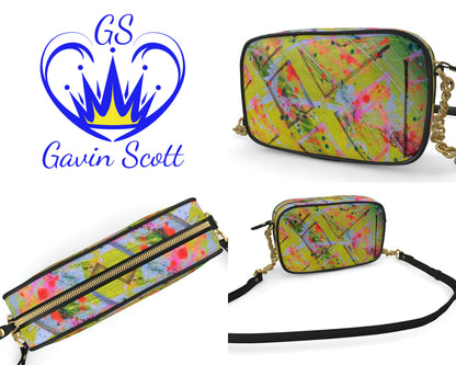 Gavin Scott Deluxe Leather Camera Bag