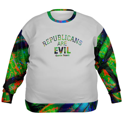 Gavin Scott REPUBLICANS ARE EVIL Sweater (Genderless 2XL-6XL)
