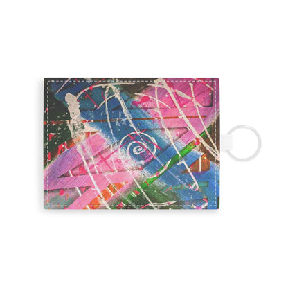 Gavin Scott Saffiano Leather Card Holder