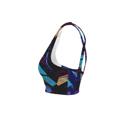 Gavin Scott Racerback Butter Soft Sports Bra (XS-3XL)