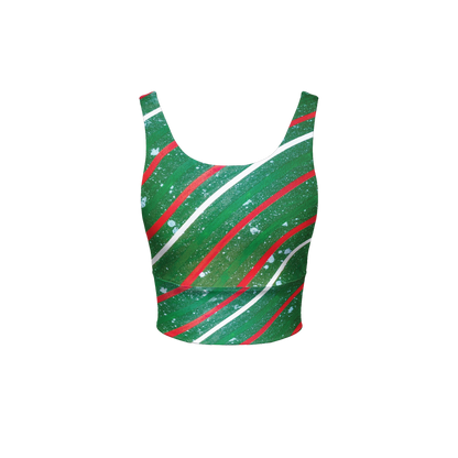 Gavin Scott Longline V-Shape-Back Sports Bra-Butter Soft Texture