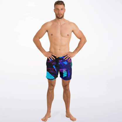 Gavin Scott Square Cut Swim Trunks (Masc XS-3XL)