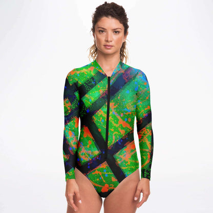 Gavin Scott Long Sleeve Festival Catsuit w/UPF 50+  (Femme XS-XL)