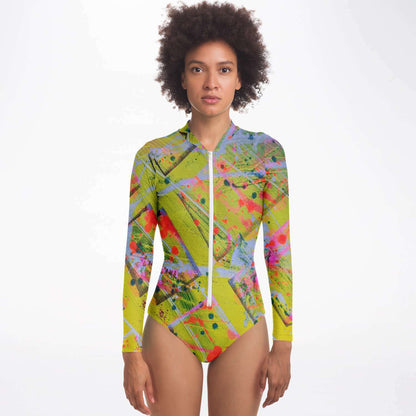 Gavin Scott Long Sleeve Festival Catsuit w/UPF 50+  (Femme XS-XL)