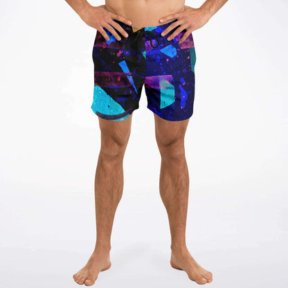 Gavin Scott Square Cut Swim Trunks (Masc XS-3XL)
