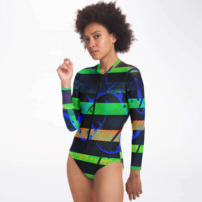 Gavin Scott Long Sleeve Festival Catsuit w/UPF 50+  (Femme XS-XL)