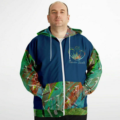 Gavin Scott REPUBLICANS ARE EVIL Zip-up Hoodie (Genderless 2XL-6XL)