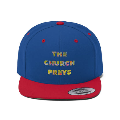 Gavin Scott "THE CHURCH PREYS" Flat Bill Hat