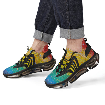 Gavin Scott PRIDE Air Max React Sneakers - Black