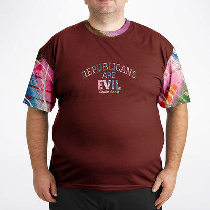 Gavin Scott REPUBLICANS ARE EVIL Tee (Genderless 2XL-6XL)