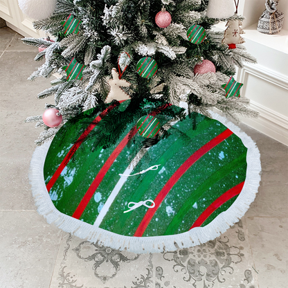 Gavin Scott Tree Skirt & Ceramic Ornaments Set