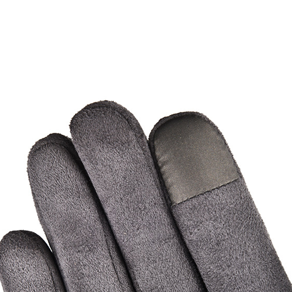 Gavin Scott Genderless FU*K WINTER Suede Gloves w/ Screen Friendly Fingertips (5 Colors)