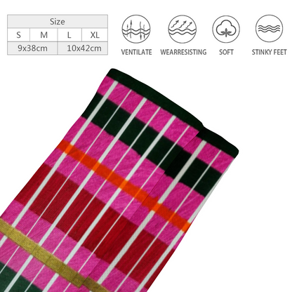 Gavin Scott Multi Size Mid-Calf Cotton Socks (Genderless S-XL)