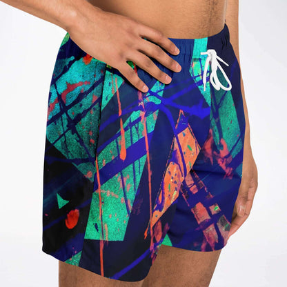 Gavin Scott Square Cut Swim Trunks (Masc XS-3XL)