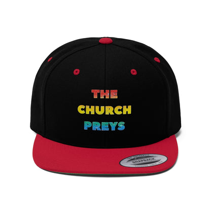 Gavin Scott "THE CHURCH PREYS" Flat Bill Hat