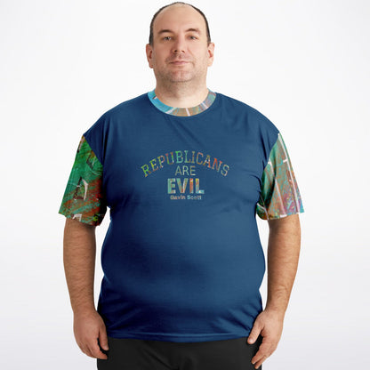 Gavin Scott REPUBLICANS ARE EVIL Tee (Genderless 2XL-6XL)