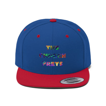 Gavin Scott "THE CHURCH PREYS" Flat Bill Hat