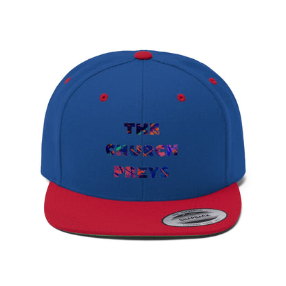 Gavin Scott "THE CHURCH PREYS" Flat Bill Hat