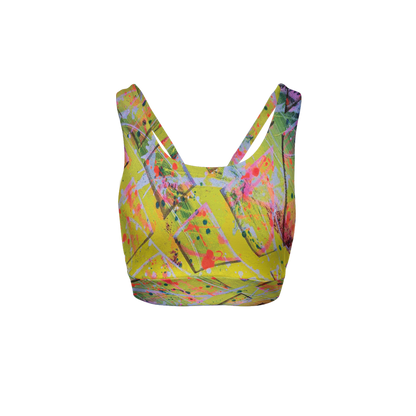 Gavin Scott Racerback Butter Soft Sports Bra  (XS-3XL)
