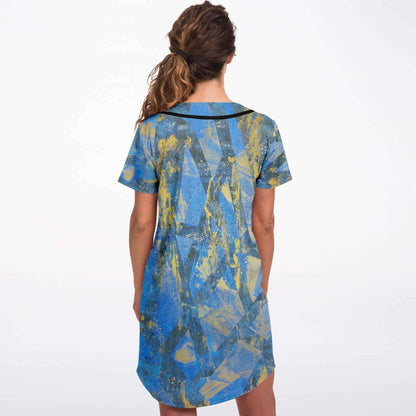 Gavin Scott Baseball Jersey Dress (Femme XS-3XL)