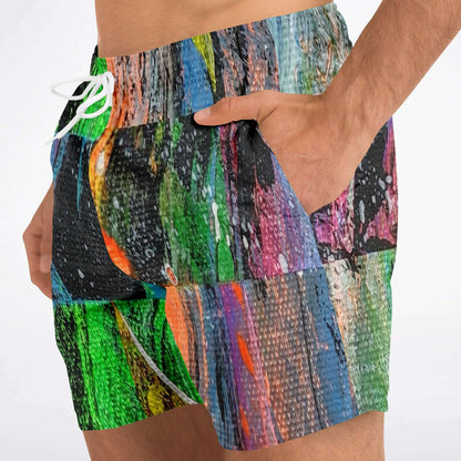 Gavin Scott Square Cut Swim Trunks (Masc XS-3XL)