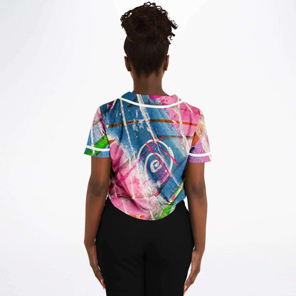 Gavin Scott Cropped Baseball Jersey (Femme XS-XL)