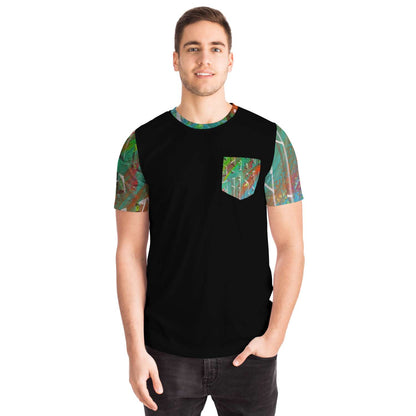 Gavin Scott Splash of Color Pocket Tee (Genderless XS-4XL)