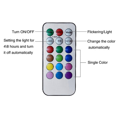 Gavin Scott Flameless Pillar Candles with Remote