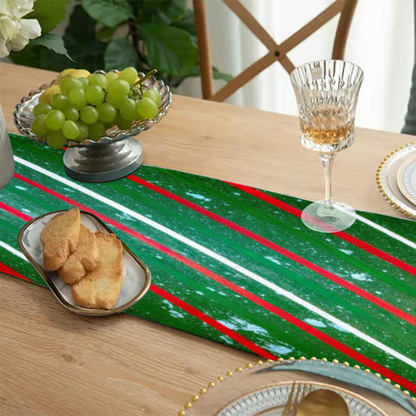 Gavin Scott Double-Sided Table Runner with Tassel Pendants
