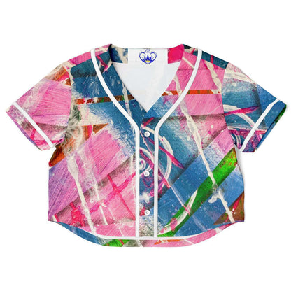 Gavin Scott Cropped Baseball Jersey (Femme XS-XL)