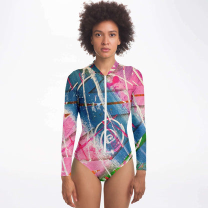 Gavin Scott Long Sleeve Festival Catsuit w/UPF 50+  (Femme XS-XL)