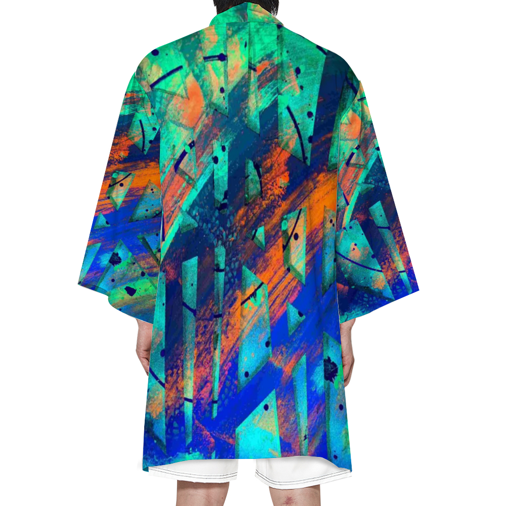 Gavin Scott Haori Beach Kimono