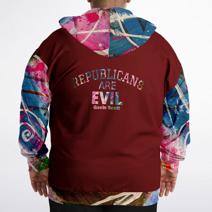 Gavin Scott "REPUBLICANS ARE EVIL" Hoodie (Genderless 2XL-6XL)
