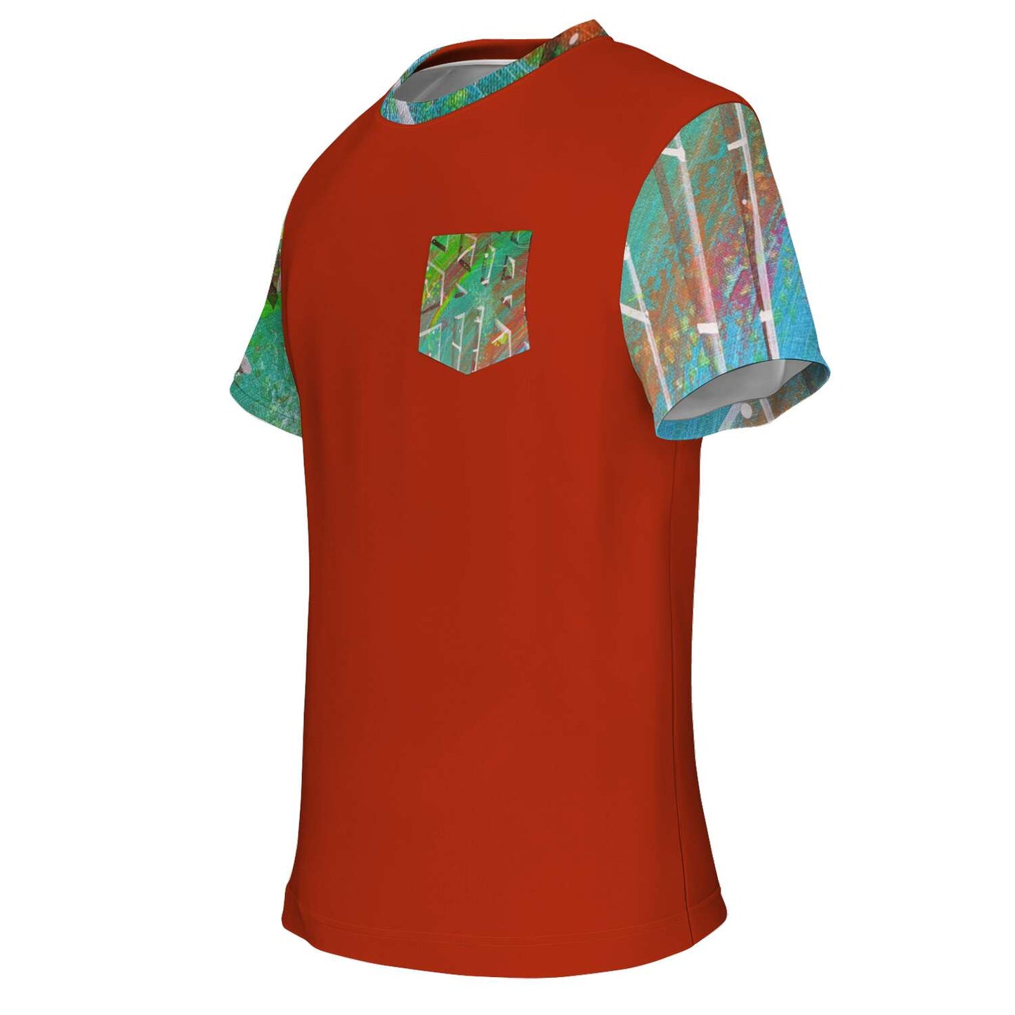 Gavin Scott Splash of Color Pocket Tee (Genderless XS-4XL)