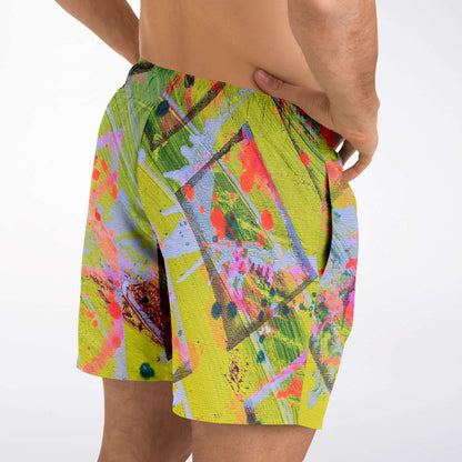 Gavin Scott Square Cut Swim Trunks (Masc XS-3XL)