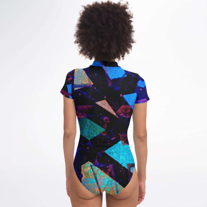 Gavin Scott Short Sleeve Festival Catsuit w/UPF 50+ Sun Protection (Femme XS-XL)