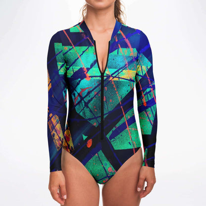 Gavin Scott Long Sleeve Festival Catsuit w/UPF 50+  (Femme XS-XL)