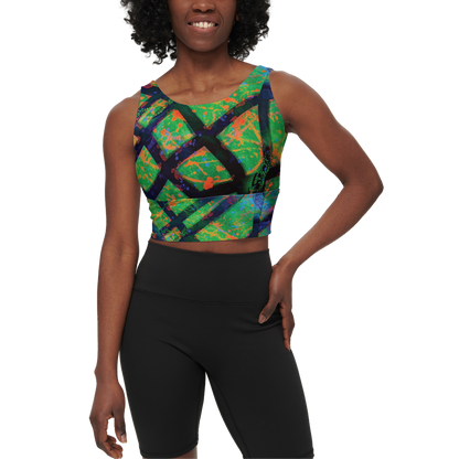 Gavin Scott Longline V-Shape-Back Sports Bra-Butter Soft Texture