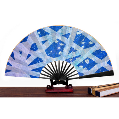 Gavin Scott Double-side Rice Paper Folding Fan