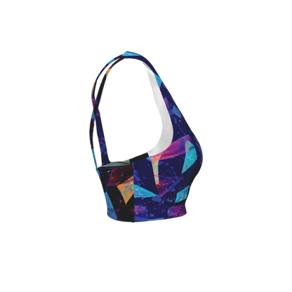 Gavin Scott Racerback Butter Soft Sports Bra (XS-3XL)