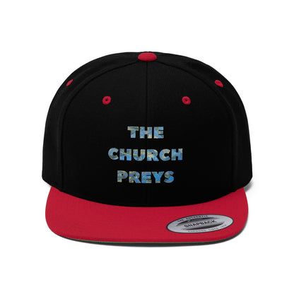 Gavin Scott "THE CHURCH PREYS" Flat Bill Hat