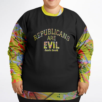 Gavin Scott REPUBLICANS ARE EVIL Sweater (Genderless 2XL-6XL)