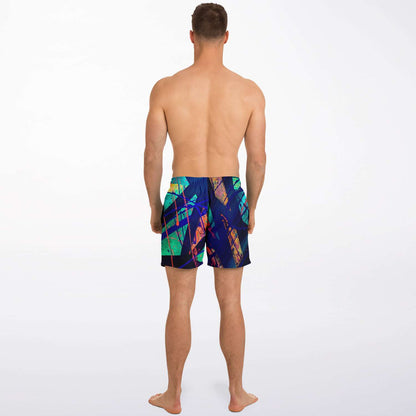 Gavin Scott Square Cut Swim Trunks (Masc XS-3XL)