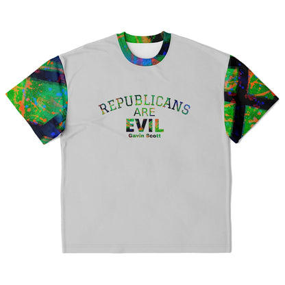 Gavin Scott REPUBLICANS ARE EVIL Tee (Genderless 2XL-6XL)