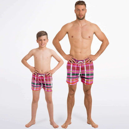 Gavin Scott Aqua Duo Trunk Set (Masc M:XS-3XL/B:XS-2XL)