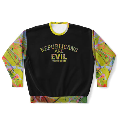 Gavin Scott REPUBLICANS ARE EVIL Sweater (Genderless 2XL-6XL)