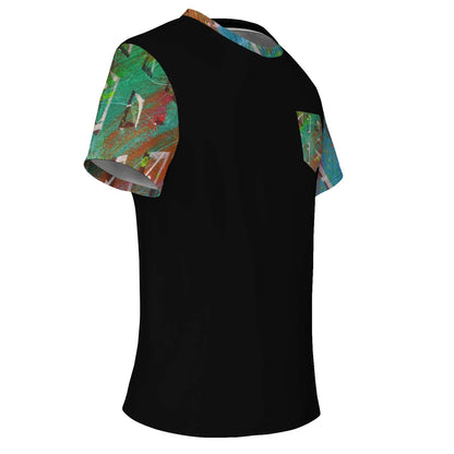 Gavin Scott Splash of Color Pocket Tee (Genderless XS-4XL)