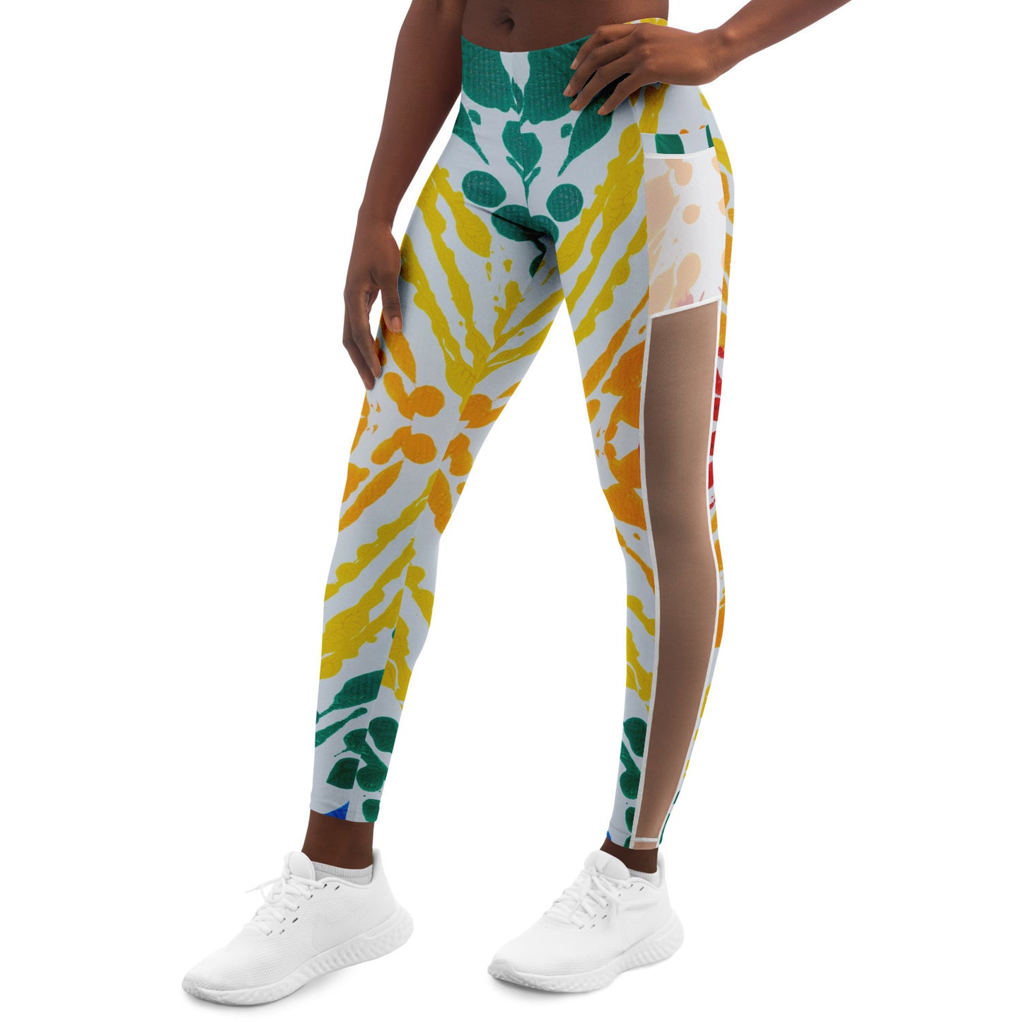 Gavin Scott PRIDE Leggings W/Mesh Pockets (Femme XS-XL)