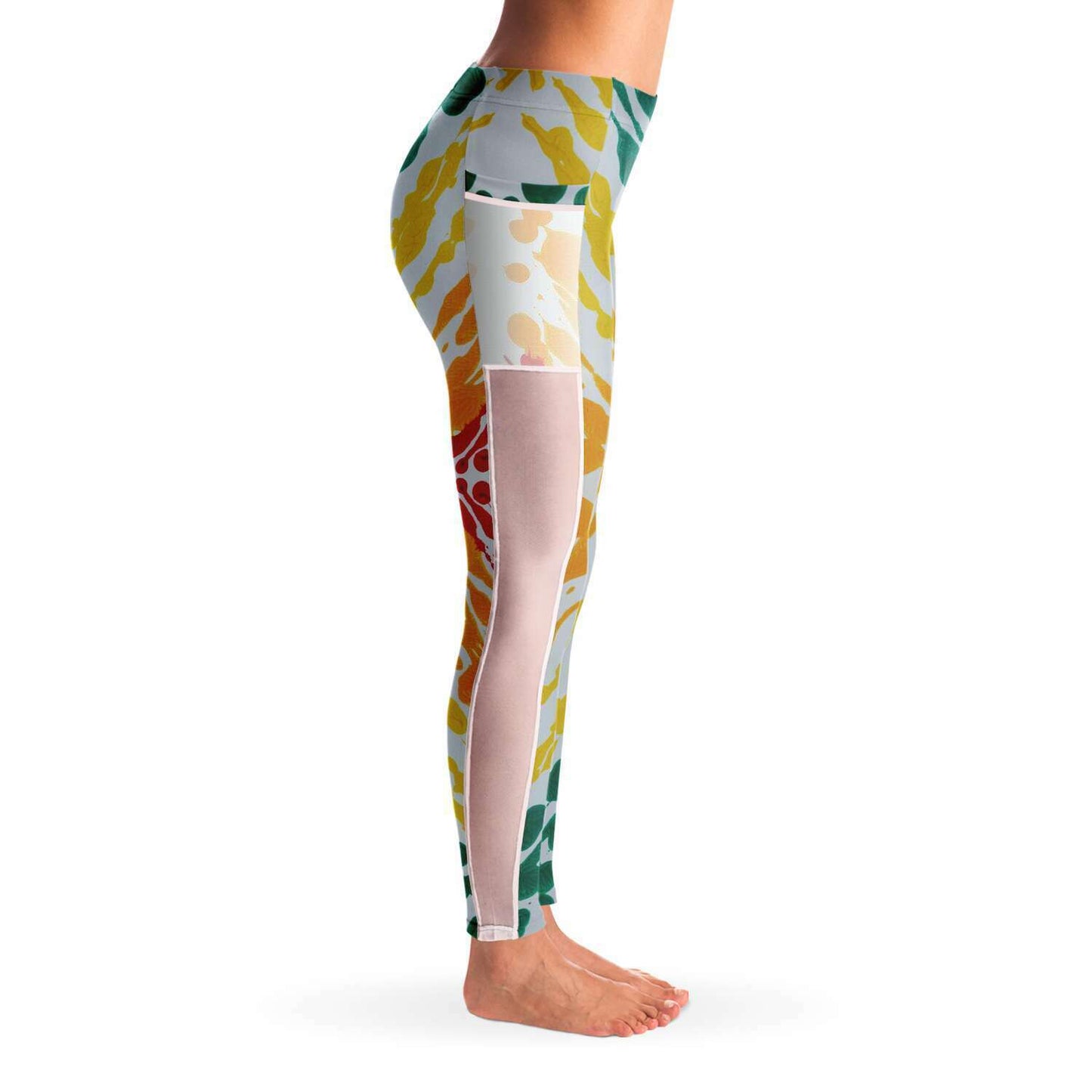 Gavin Scott PRIDE Leggings W/Mesh Pockets (Femme XS-XL)